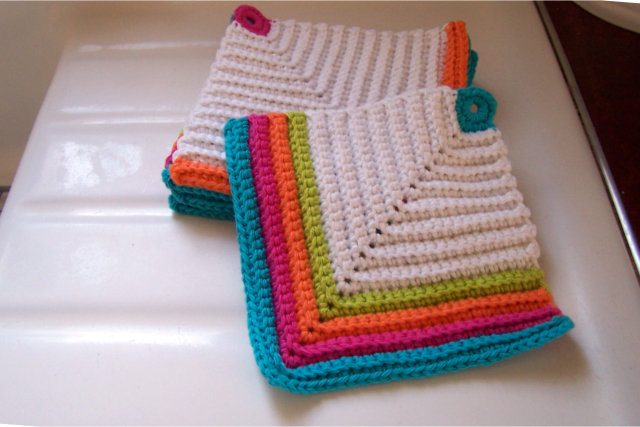 Bright and Delightful Dishcloths